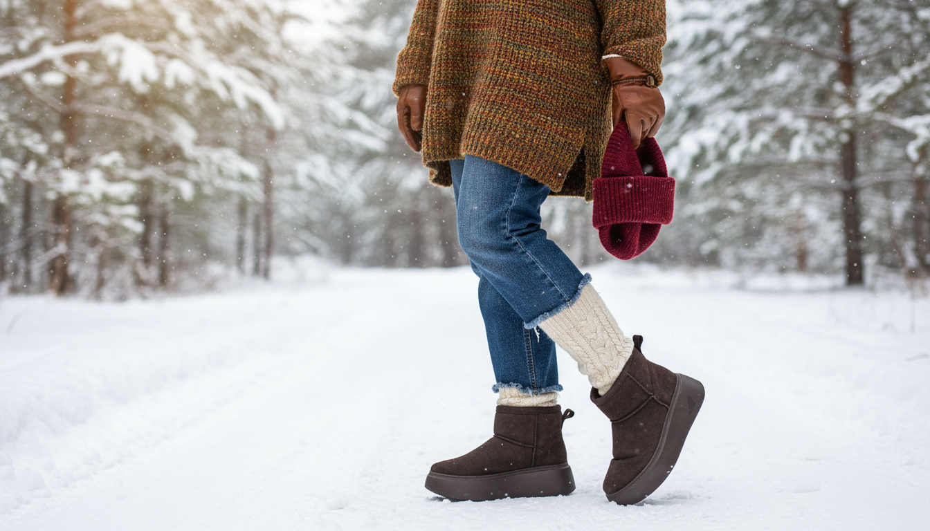 Botki, śniegowce Sweeden