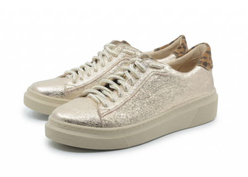 Sneakersy Model R/D Gold – Złoty